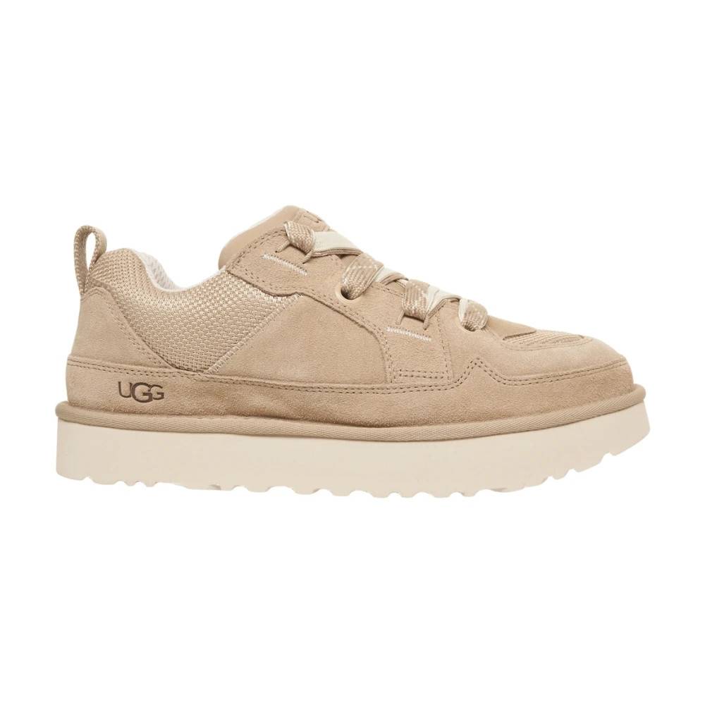 Ugg, Skor , Herr, 42 EU, Polyester, Lo Lowmel Sneakers Mustard Seed