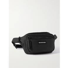 Balenciaga - Explorer Logo-Appliquéd Nylon Belt Bag - Men - Black