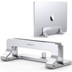 UGREEN Vertikalt laptopstativ Aluminium Vertikalt stativ Laptopstativ Platsbesparande laptophållare med termisk bas för bärbara datorer, MacBook Air, Pro, Samsung, iPad, surfplattor