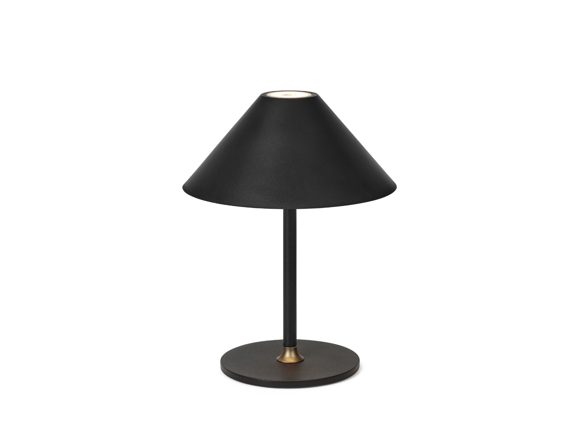Halo Design - Hygge batteri bordlampe - Ø19 x H25 cm / Graphite Black