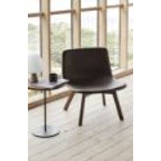 Fredericia Furniture 6755 Pal Sidebord 44x45 cm - Valnød/Sort Stål