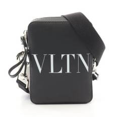 Valentino Vintage, Pre-owned, Herre, Sort, ONE SIZE, Uld, Pre-owned Laeder skuldertasker