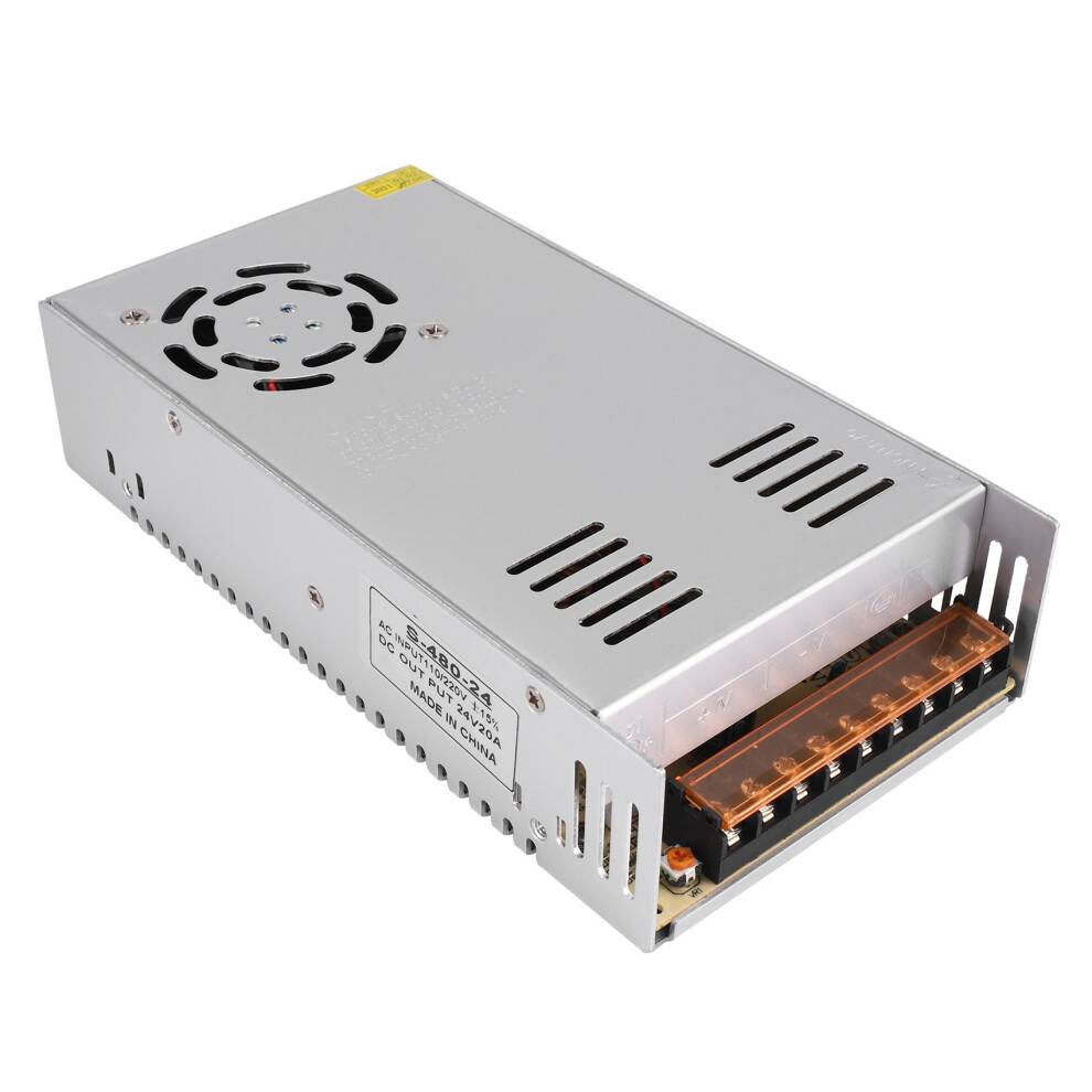 AC 110V / 220V to 24V 20A 480W Voltage Transformer Power for Led stripe