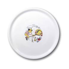 Pizzatallerken Speciale dekoreret 330 mm