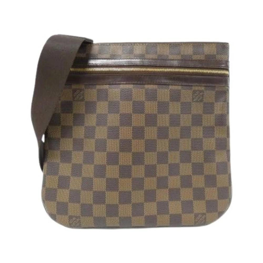 Louis Vuitton Vintage Pre-owned Pochette Bosphore - Vintage - Dame - Brun - ONE SIZE - Uld