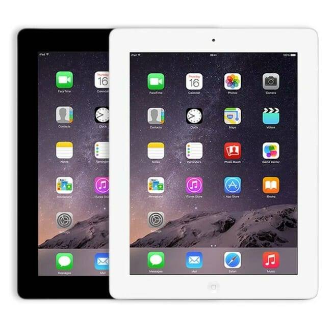 iPad 4th Gen Begagnad Silver 16 GB Klass A