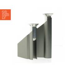 Moderne lysestage med to holdere fra Georg Jensen (str. 20 cm)