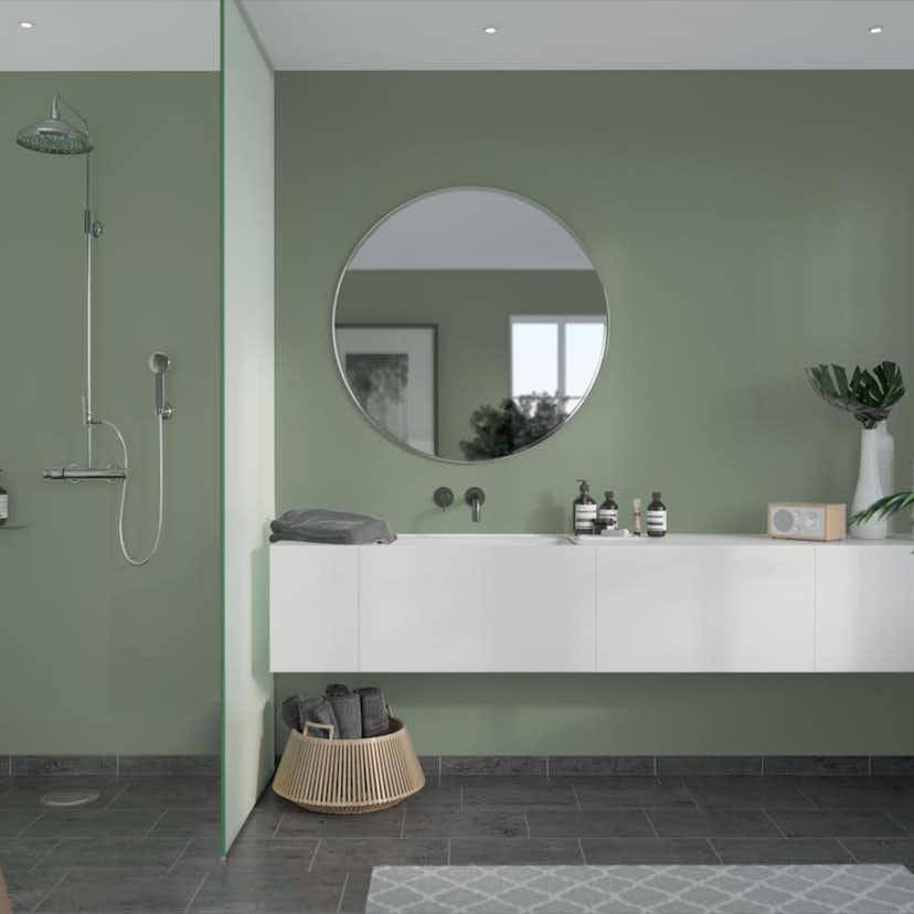 Våtrumsskiva Fibo Olivegreen 5206-M00 EM