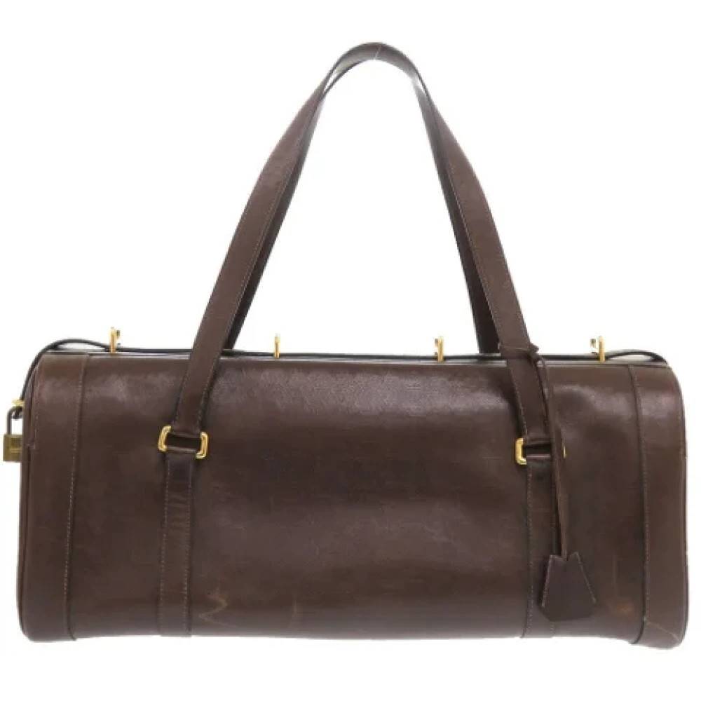 Hermès Vintage Pre-owned Laeder rejsetasker - Vintage - Dame - Brun - ONE SIZE -