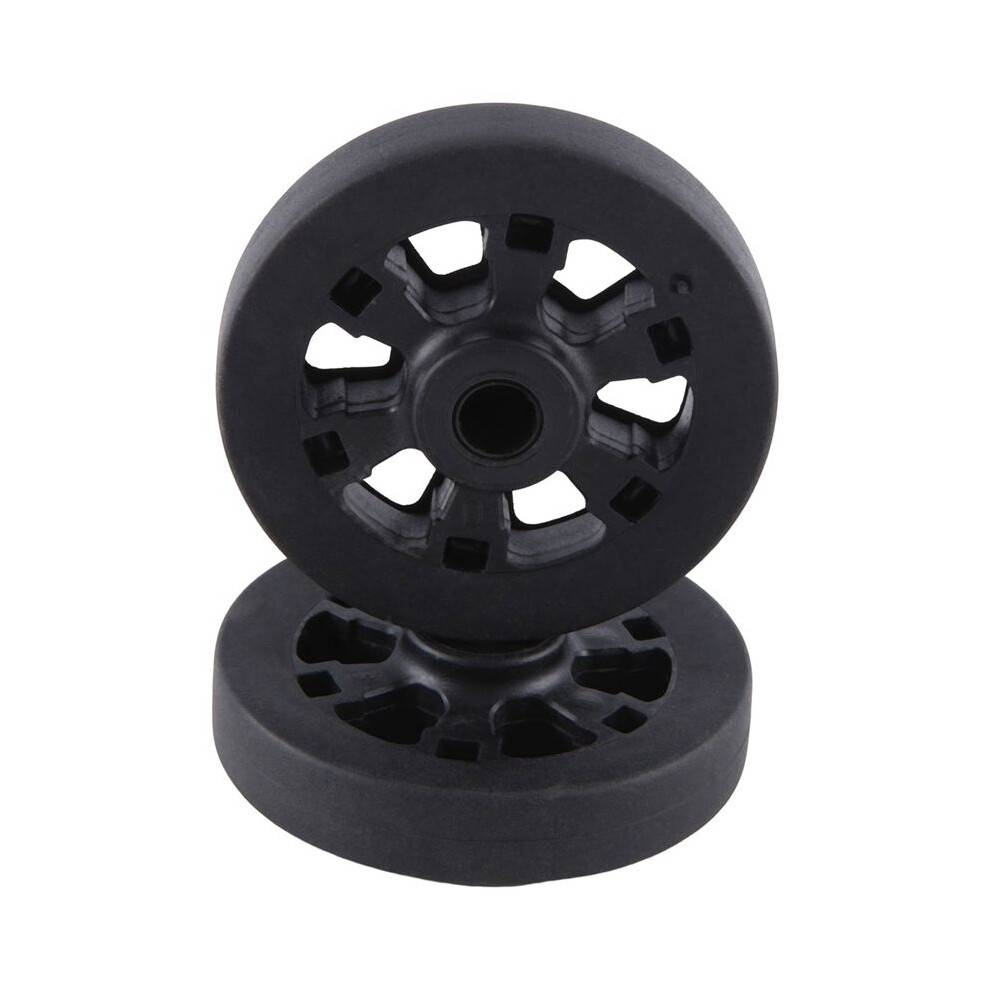 60x11mm Luggage Wheels Replacement Wear Resistant PU Caster Suitcase Replacement Wheels Luggage Double Wheel