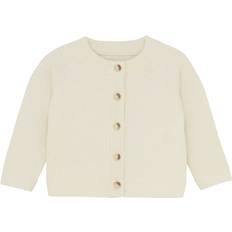 Huttelihut Cardigan Knit Stl. 92 fepojkar - Toppar Från Magasin - Antique White (92)