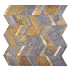 Mosaik Självhäftande Vinyl Stoneoptic Multi D 29X28Cm