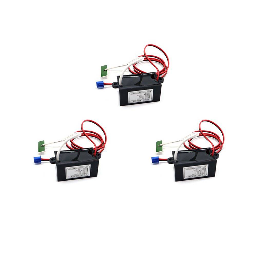 3Pcs Ozone Generator Air Purifier DC12V Home Air Cleaner Portable Ozonizador Ozonator Ozon Generator
