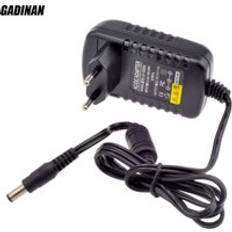 Gadinan 12v 2a ac 100v-240v converter adapter dc 12v 2a 2000ma power supply eu uk au us plug 5.5mm x 2.1mm för cctv ip kamera
