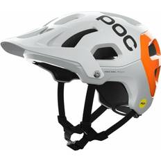 POC Tectal Race MIPS NFC Hydrogen White/Fluorescent Orange 55-58 Cykelhjelm