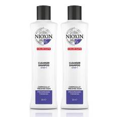 Nioxin System 6 Cleanser Shampoo for Chemically Treated Hair with Progressed Thinning 300ml Double