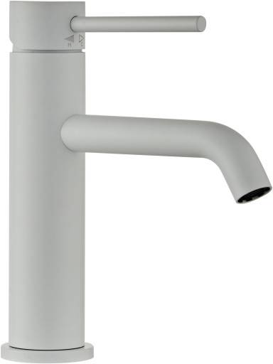 Zen Sanitary Slimline tvättställsblandare, vit