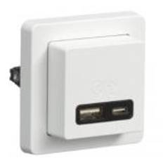 LK FUGA® USB A+C hurtiglader, 3,4A, 1 modul,