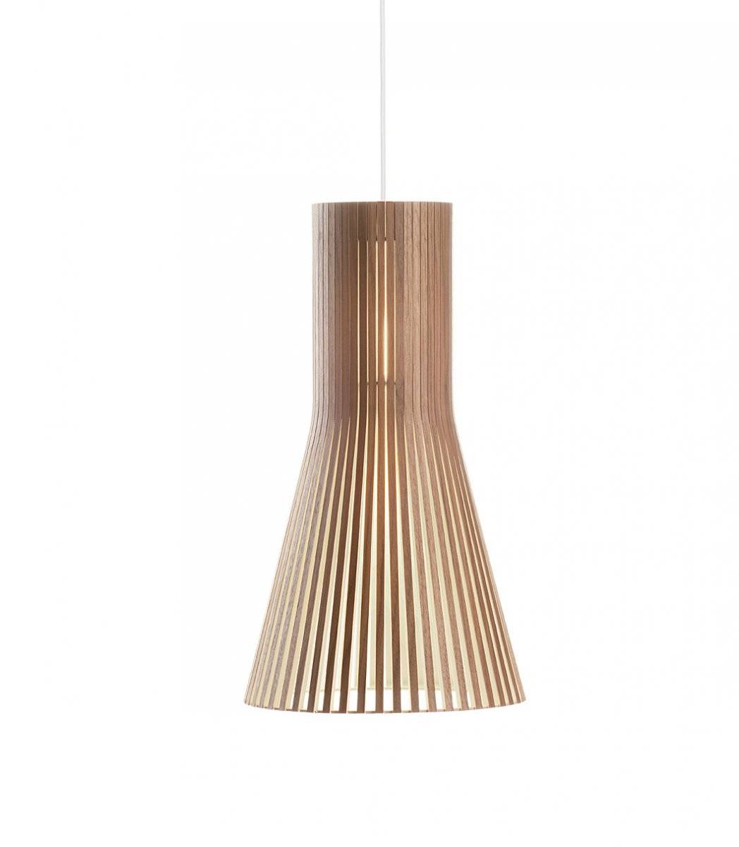 Taklampa Secto Small, Valnöt