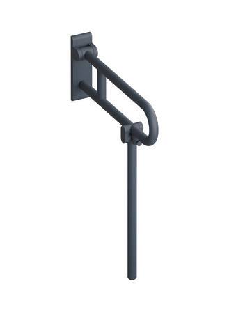 Hewi Serie 801 armstöd, 85 cm, matt antracit