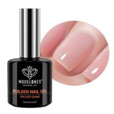 modelones uppbyggnadsgel för gelnaglar, 8 in ONE builder gel för naglar rosa