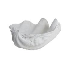 Mette Ditmer - Shell small, hvid - H: 12cm