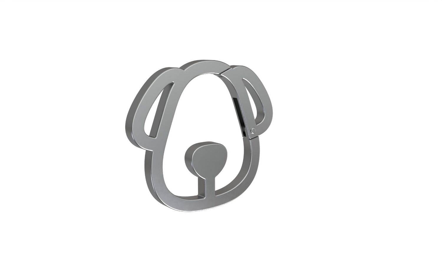Winkee - Karabinhage - Dog Carabiner Set (2 stk.) - Sølv (2 stk.)