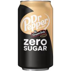 Dr Pepper & Cream Soda Zero Sugar 355ml