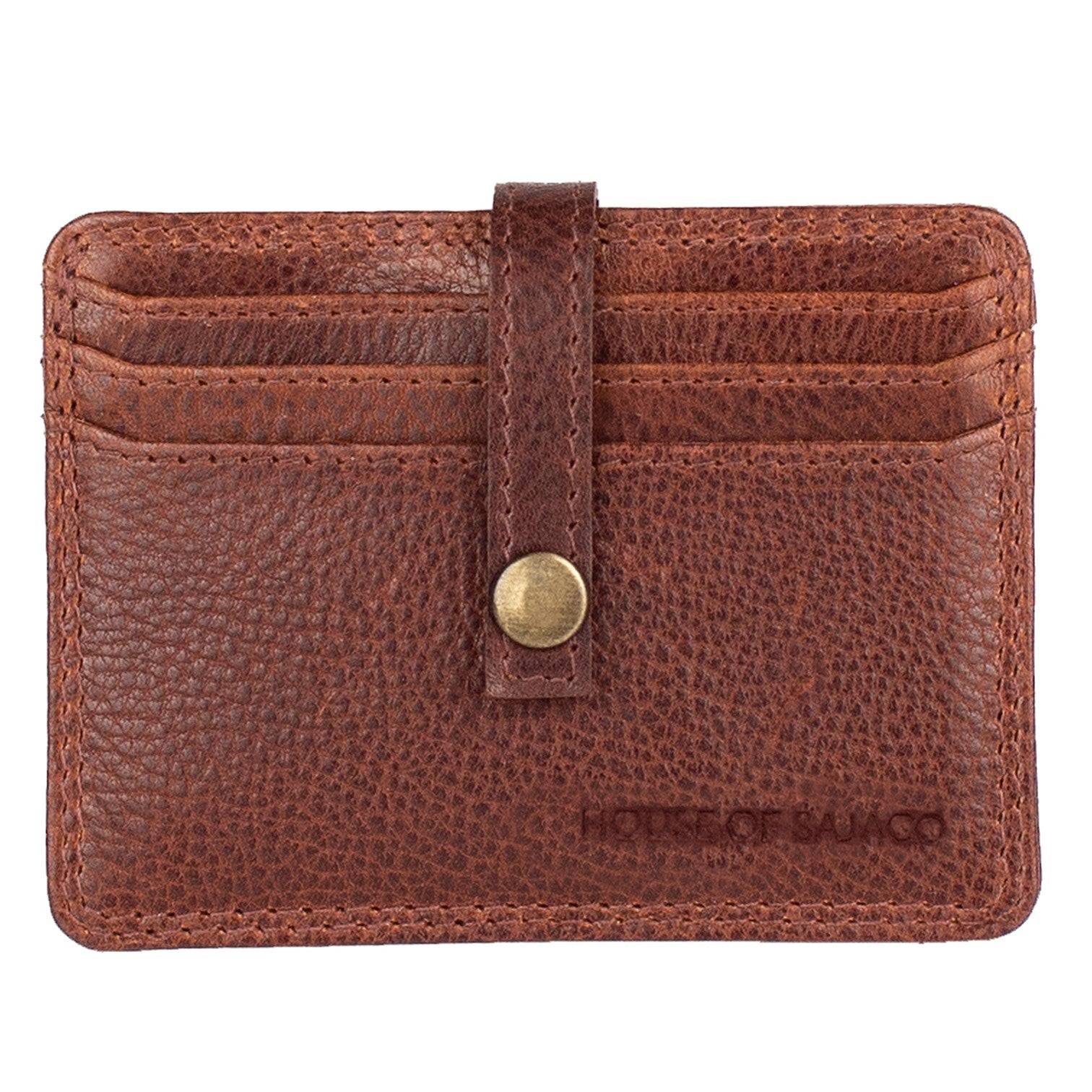 House Of Sajaco Læder Kortholder Cognac