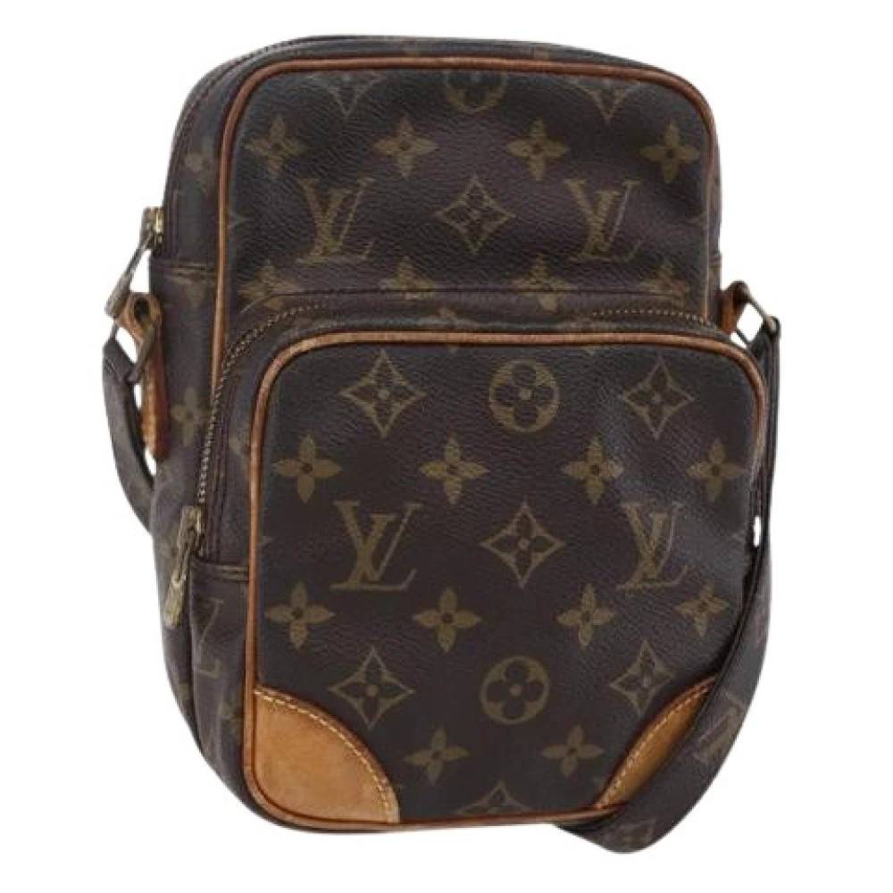 Louis Vuitton Vintage Pre-owned Canvas Cross Body Bag - Vintage - Dame - Brun - ONE SIZE -