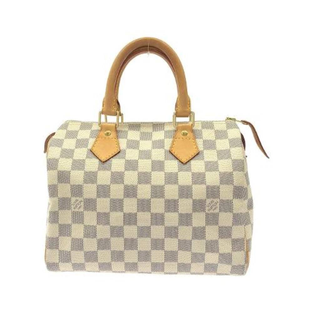 Louis Vuitton Vintage Pre-owned Damier Azur Speedy Boston Taske - Vintage - Dame - Flerfarvet - ONE SIZE - Uld