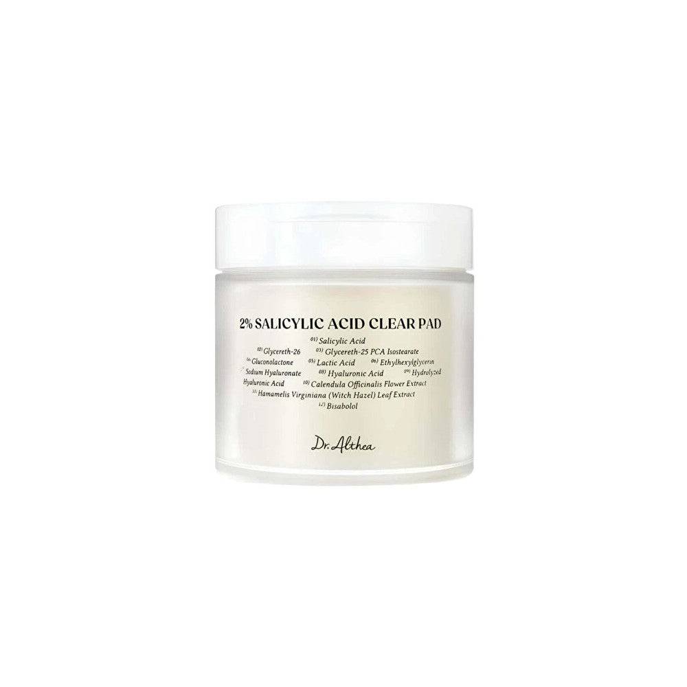 Dr. Althea 2% Acido Salicilico Clear Pad Esfoliante — Pad esfoliante