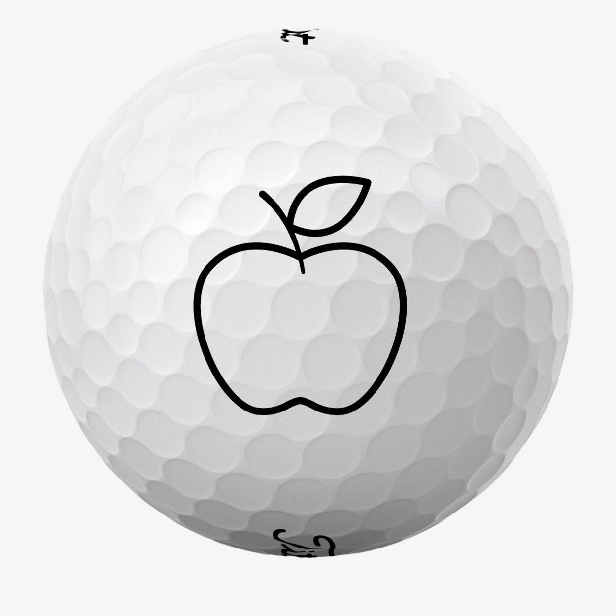 Golfbolde med æble