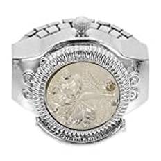 Holibanna 1 St Ringklocka Kreativ Klocka Herrringar Unik Klocka Liten Tvålpump Lotion Ring Klockor Dekorativ Fingerklocka Digital Fingerklocka Vit Kvinnors Uppsättning Zink Alloy Smycken
