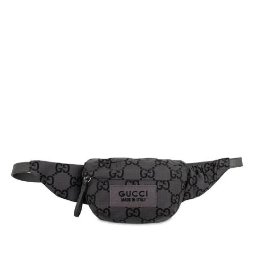 Gucci Vintage Pre-owned Vintage Fanny Pack - Vintage - Dame - Grå - ONE SIZE - Læder