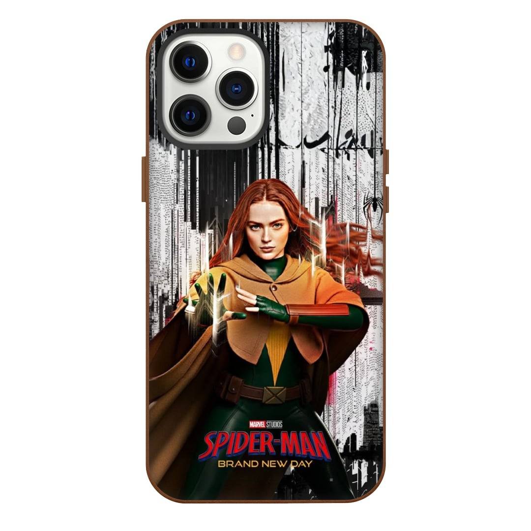 Spider-Man Brand New Day Jean Grey Phone Case For iPhone Samsung Galaxy Pixel OnePlus Vivo Xiaomi Asus Sony Motorola Nokia - Jean Grey Fierce Portrait Series Poster.