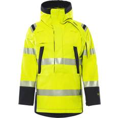Flamestat softshell anorak stretch 4019 FSS, klass 3 - Varselgul/Marinblå (L)