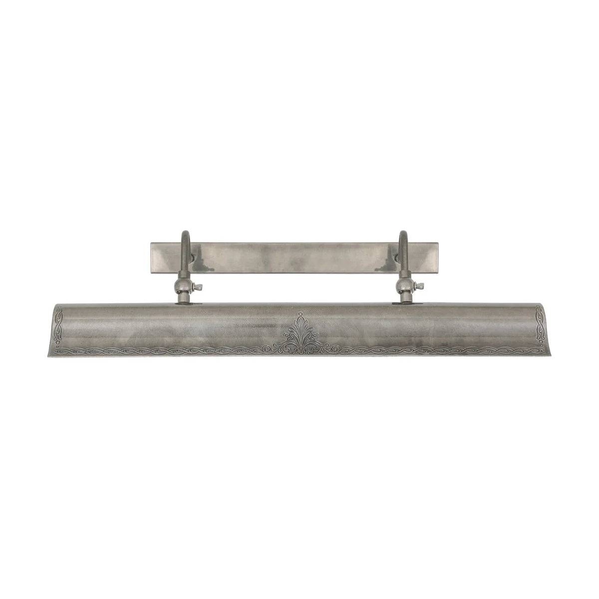 Spence Large G9 60 cm malerilampe Mullan - antik sølv