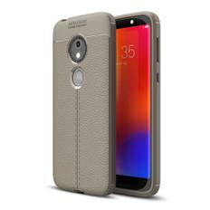 Motorola Moto E5 Play litchi case - Grey