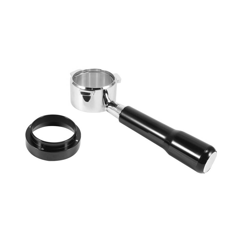 54mm Bottomless Portafilter for Barista Express and More Espresso Machine(Coffee Dosing Ring Included)