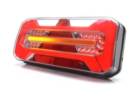 Strands Baglys 5 Funk. LED - Højre,12-24V Dc, Dynamisk Blink., IP66/68