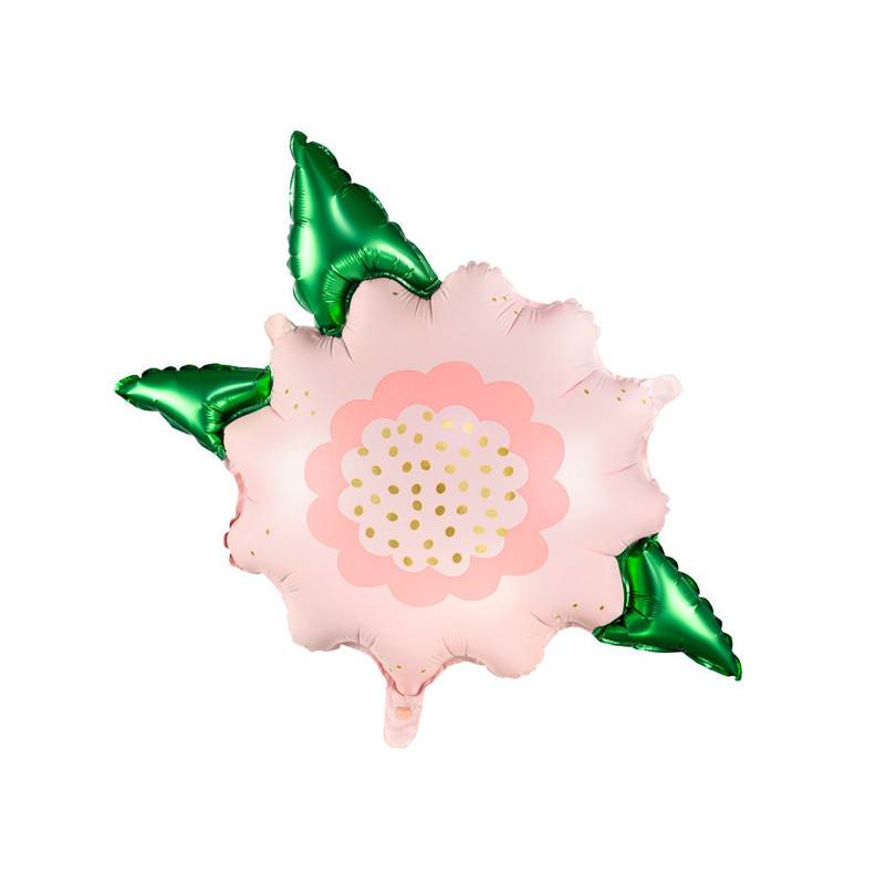 1 stk. Blomster Folieballon Farverig 70x57 cm