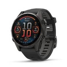 Garmin fenix 8 - 43mm, AMOLED, Sapphire, Carbon Grey/Black