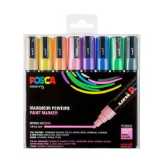 Posca PC-5M 8-Set, Pastel