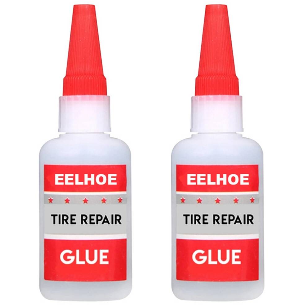 2X Tire Repair Glue Tyre Puncture Sealant Glue Bike Car Tire Repair Patch Repair