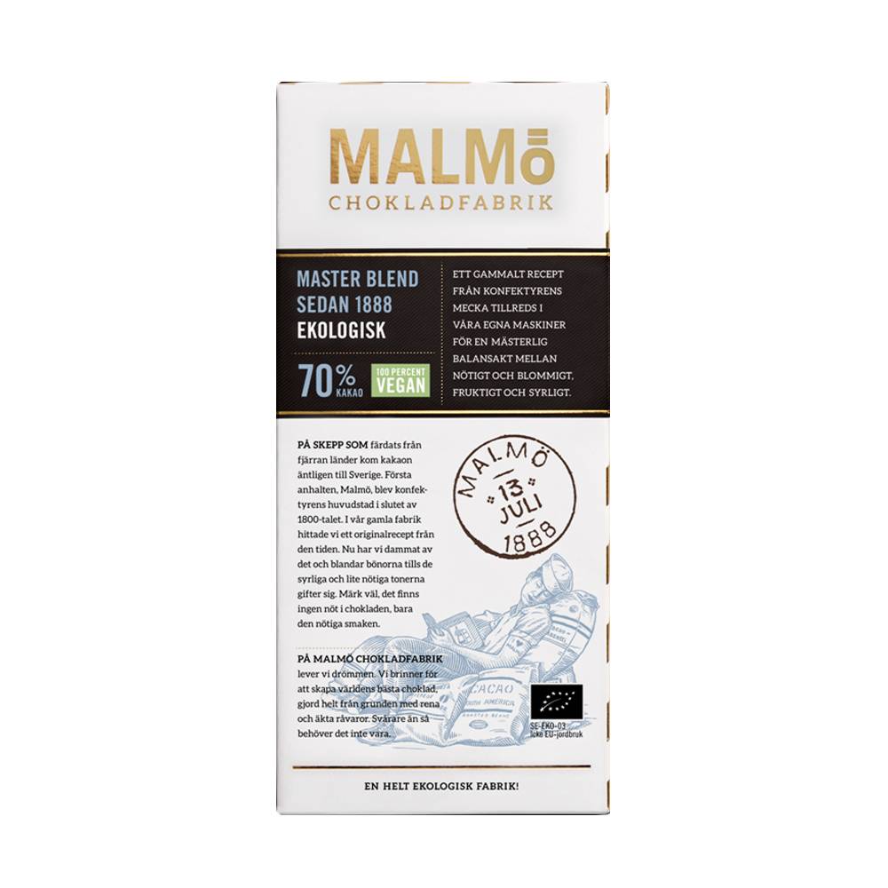 Malmö Chokladfabrik – Master Blend 70%
