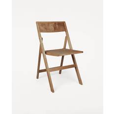 Folding Flat Chair | Warm Brown Birch