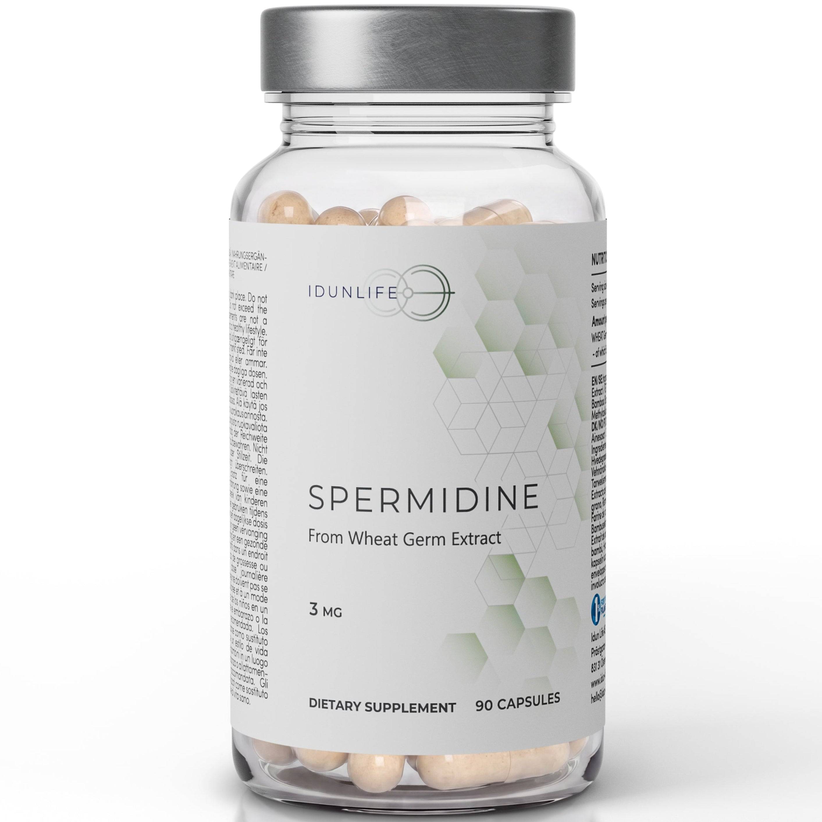 Spermidine - 90 capsules - 3mg - clean label