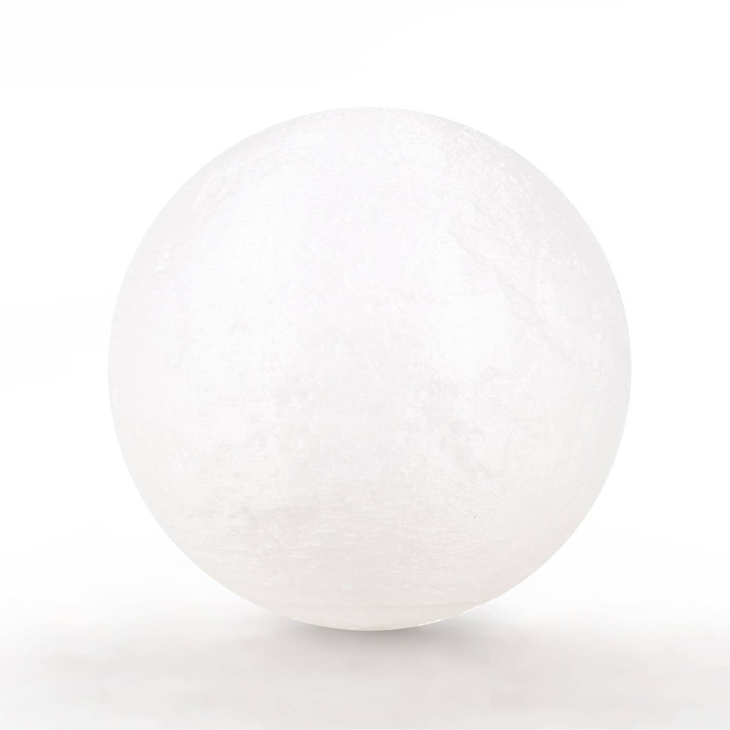 3 färger månlampa 3d tryckta månlampa led nattlampa 20cm/ 7.9in med stativ för barn flickor jul