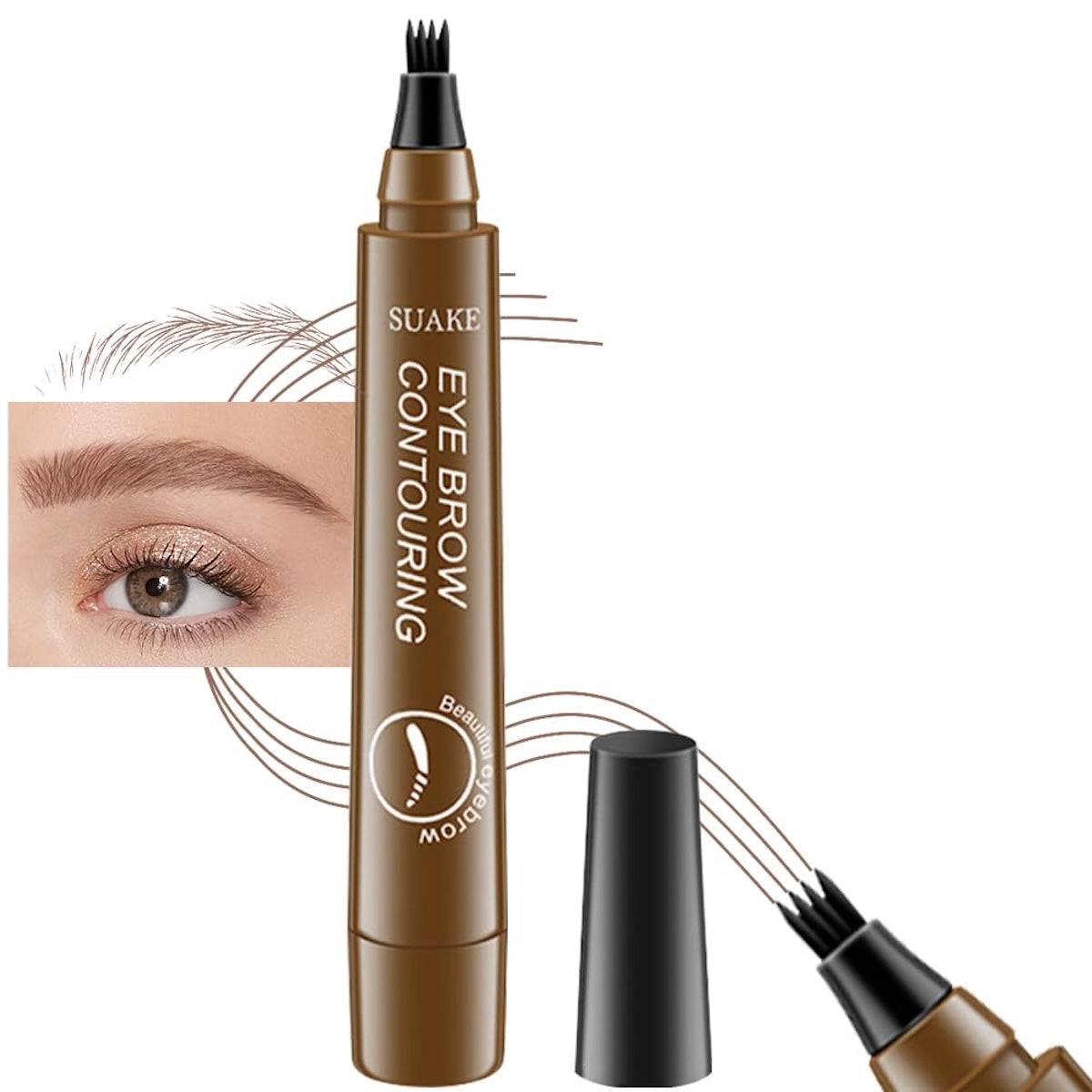 SUAKE Øjenbrynsfarve Tint Pen #1 Lysebrun for kvinder